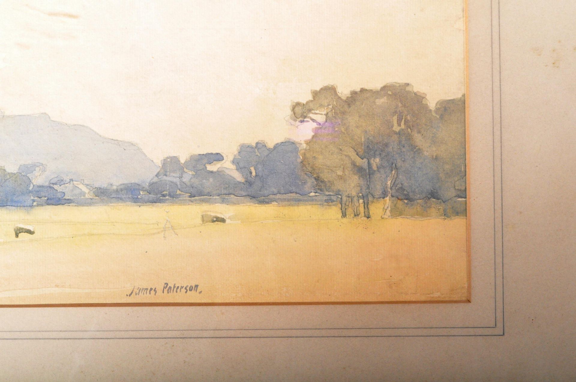JAMES PATTERSON - SCOTTISH WATERCOLOUR PAINTING - Image 5 of 6