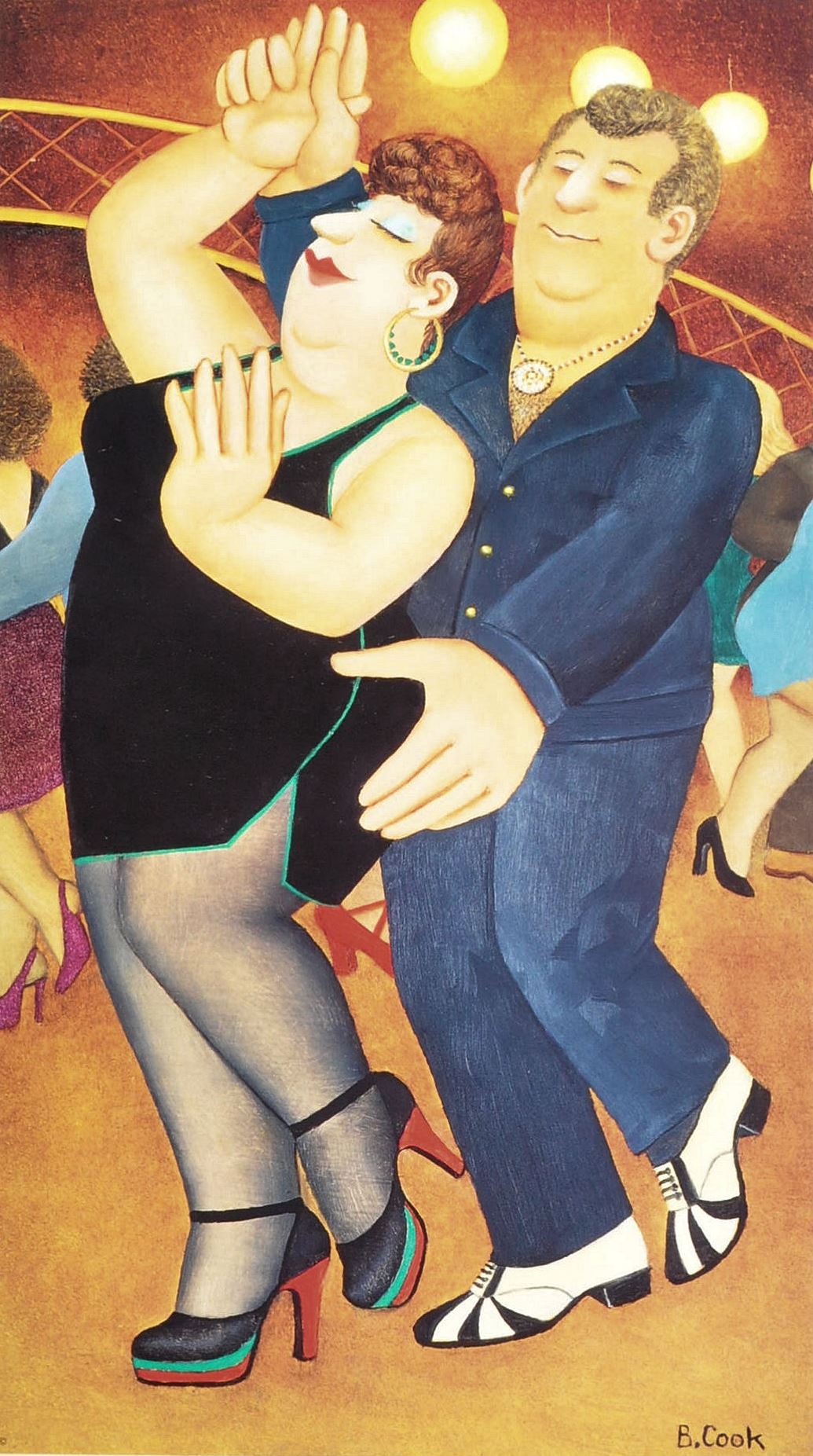 BERYL COOK - DIRTY DANCING - SIGNED PRINT - Image 2 of 6