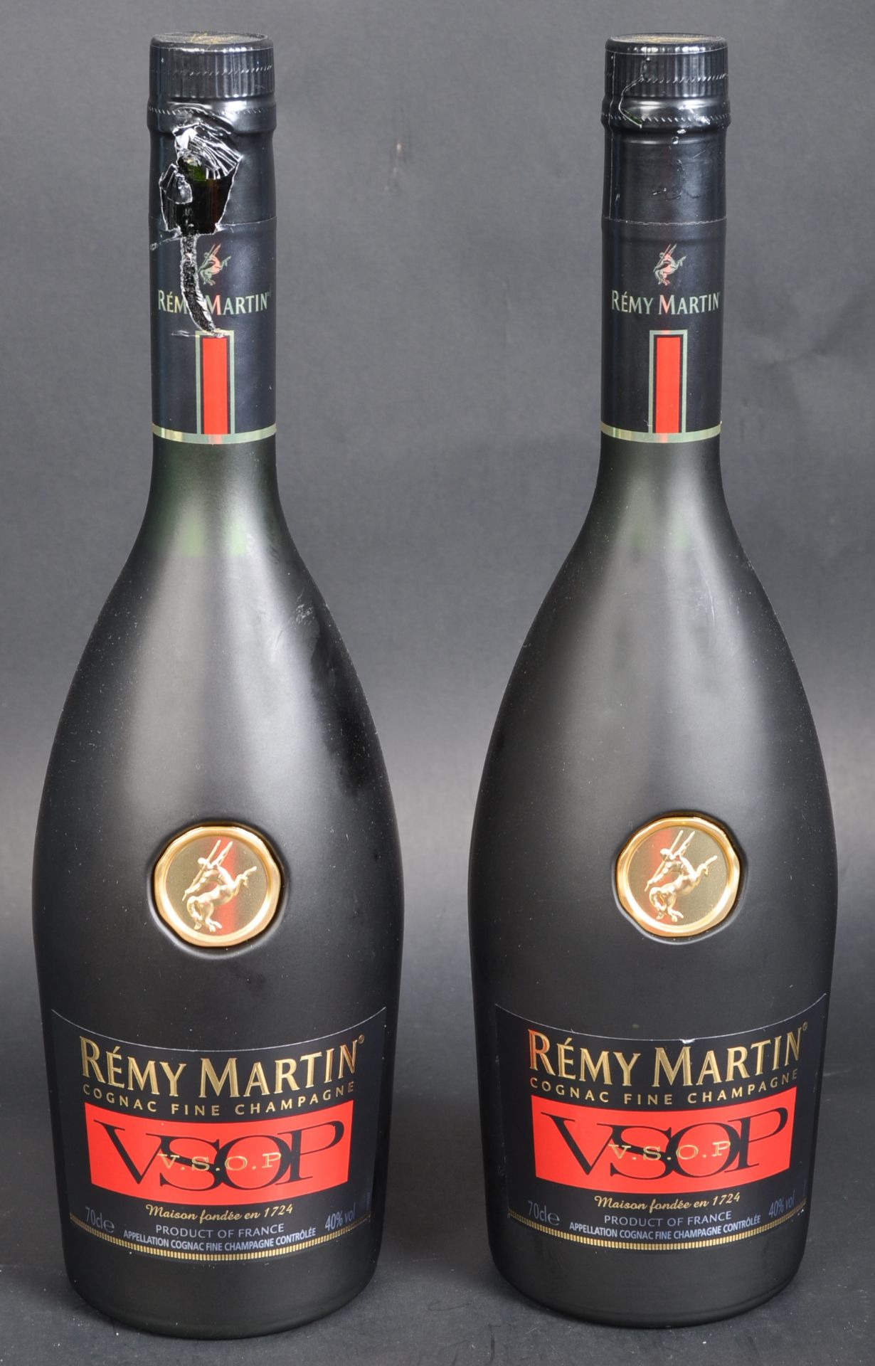 TWO BOTTLES OF 70CL REMY MARTIN COGNAC FINE CHAMPAGNE VSOP - Image 2 of 4