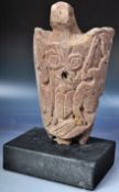 BELIEVED PRE COLUMBIAN STONE FRAGMENT DEPICTING A BIRD