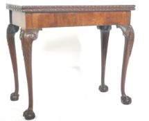 18TH CENTURY GEORGE III MAHOGANY TEA TABLE