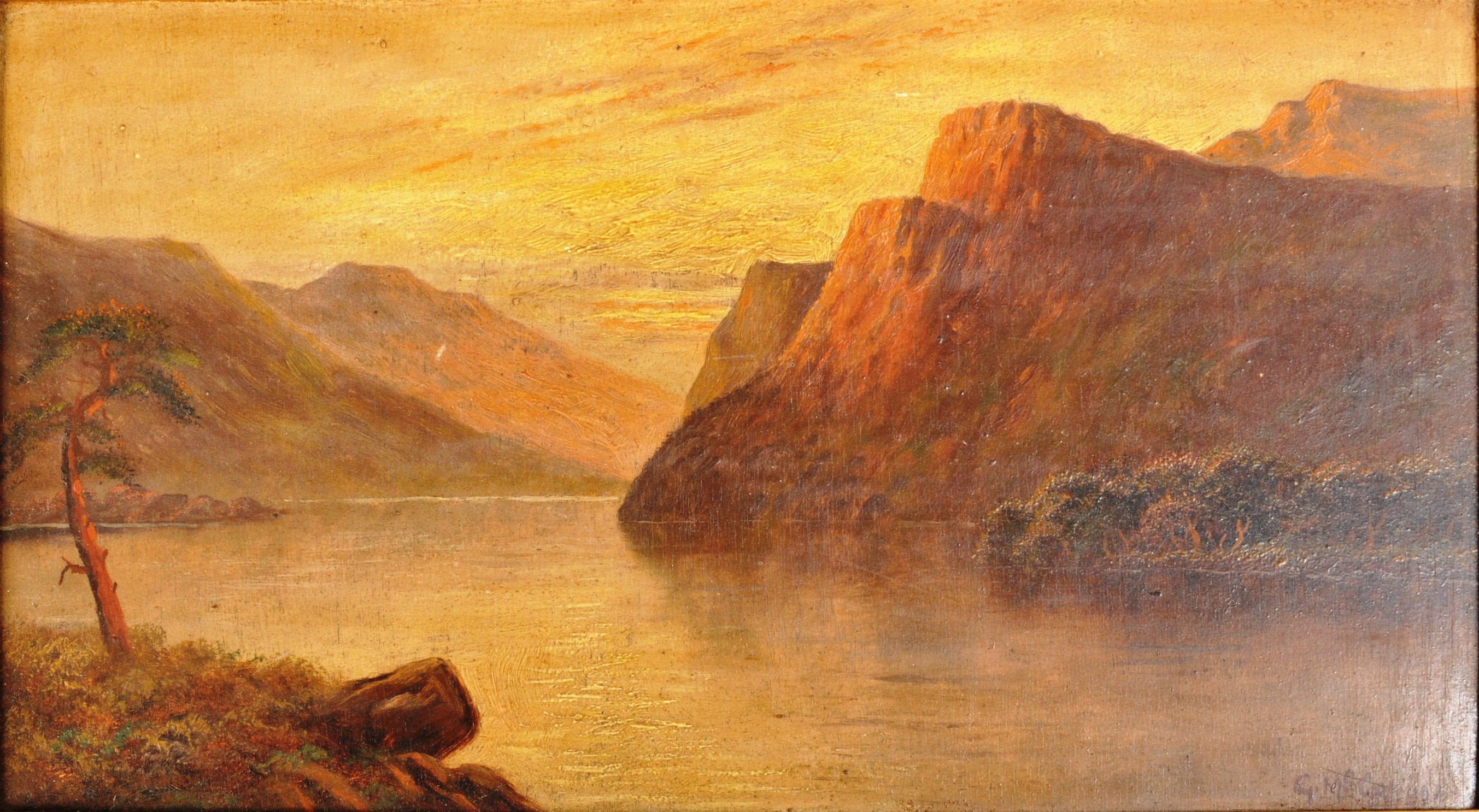 EARLY 20TH CENTURY OIL ON BOARD LANDSCAPE PAINTING - Image 2 of 7