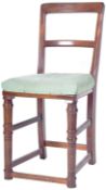 19TH CENTURY VICTORIAN MAHOGANY HALL / PORTERS CHAIR