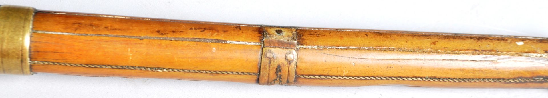 18TH CENTURY DUTCH FRUITWOOD & BRASS CLAY PIPE CASE - Image 6 of 8