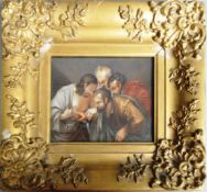 AFTER CARAVAGGIO - 19TH CENTURY ITALIAN OIL PAINTING