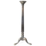 19TH CENTURY MAHOGANY TORCHERE BUST STAND