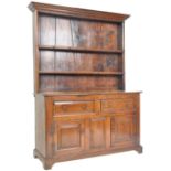 18TH CENTURY GEORGE II OAK KITCHEN DRESSER