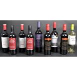 A SELECTION OF SOUTH AMERICAN RED AND WHITE WINES