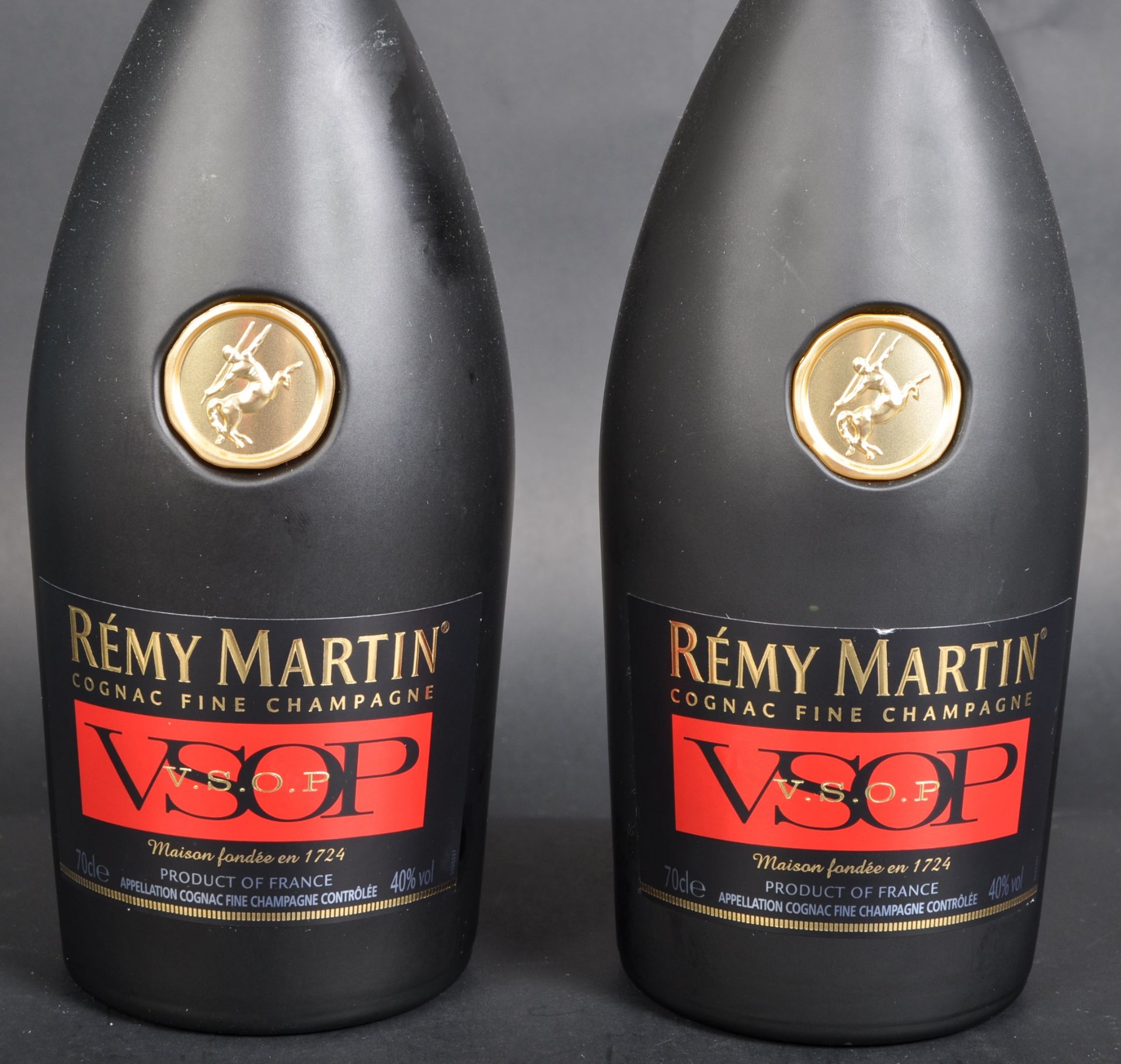 TWO BOTTLES OF 70CL REMY MARTIN COGNAC FINE CHAMPAGNE VSOP - Image 4 of 4