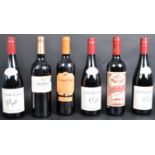 A SELECTION OF FRENCH & SPANISH RED WINES