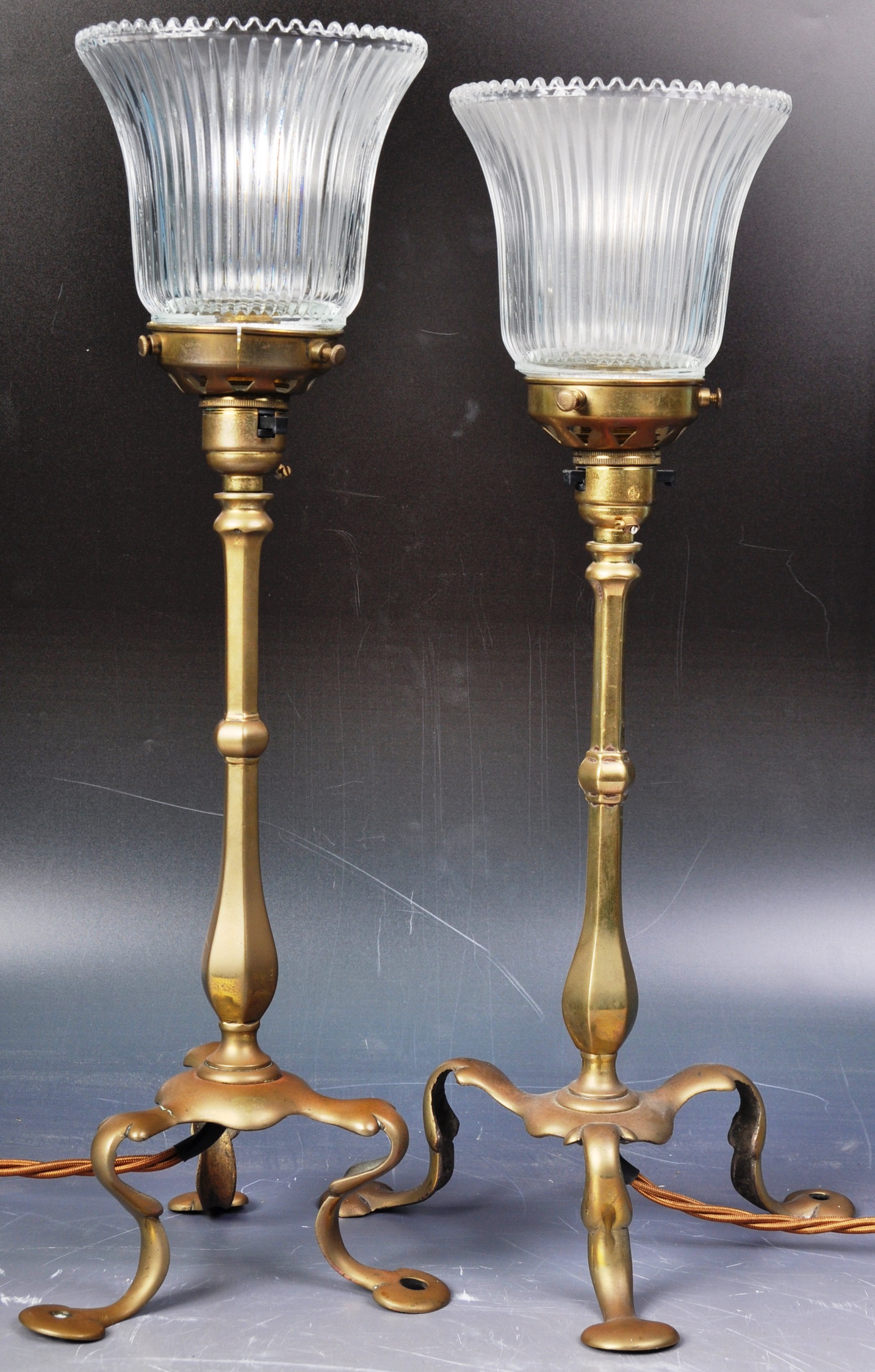 WILLIAM ARTHUR BENSON 1900 PULLMAN TABLE LAMP