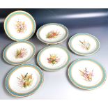 19TH CENTURY ROYAL WORCESTER PORCELAIN DESSERT SERVICE