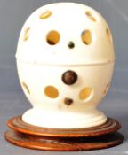 UNUSUAL 18TH CENTURY IVORY OVOID FORM TOY