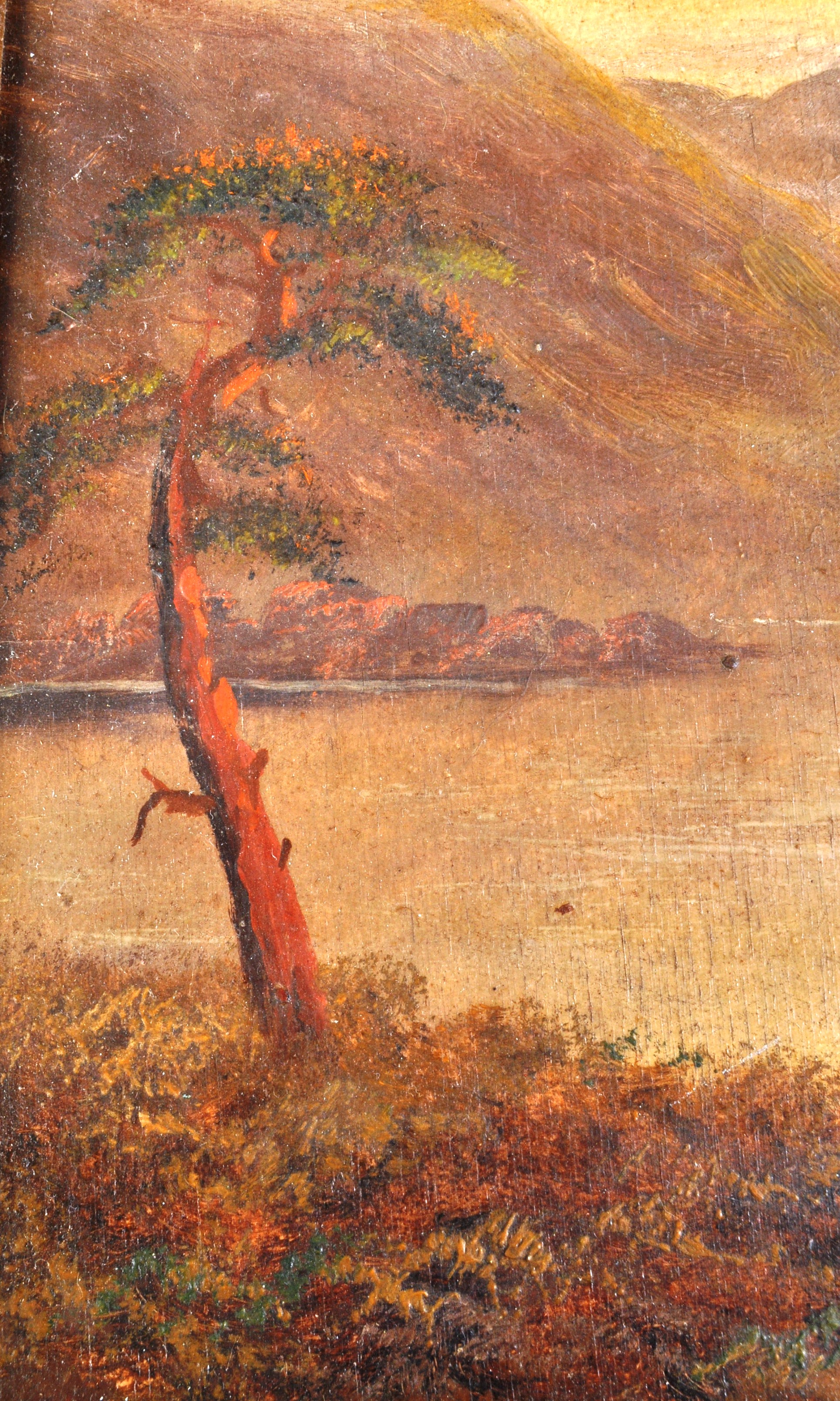 EARLY 20TH CENTURY OIL ON BOARD LANDSCAPE PAINTING - Image 6 of 7
