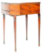 18TH CENTURY GEORGE III INLAID MAHOGANY RENT TABLE