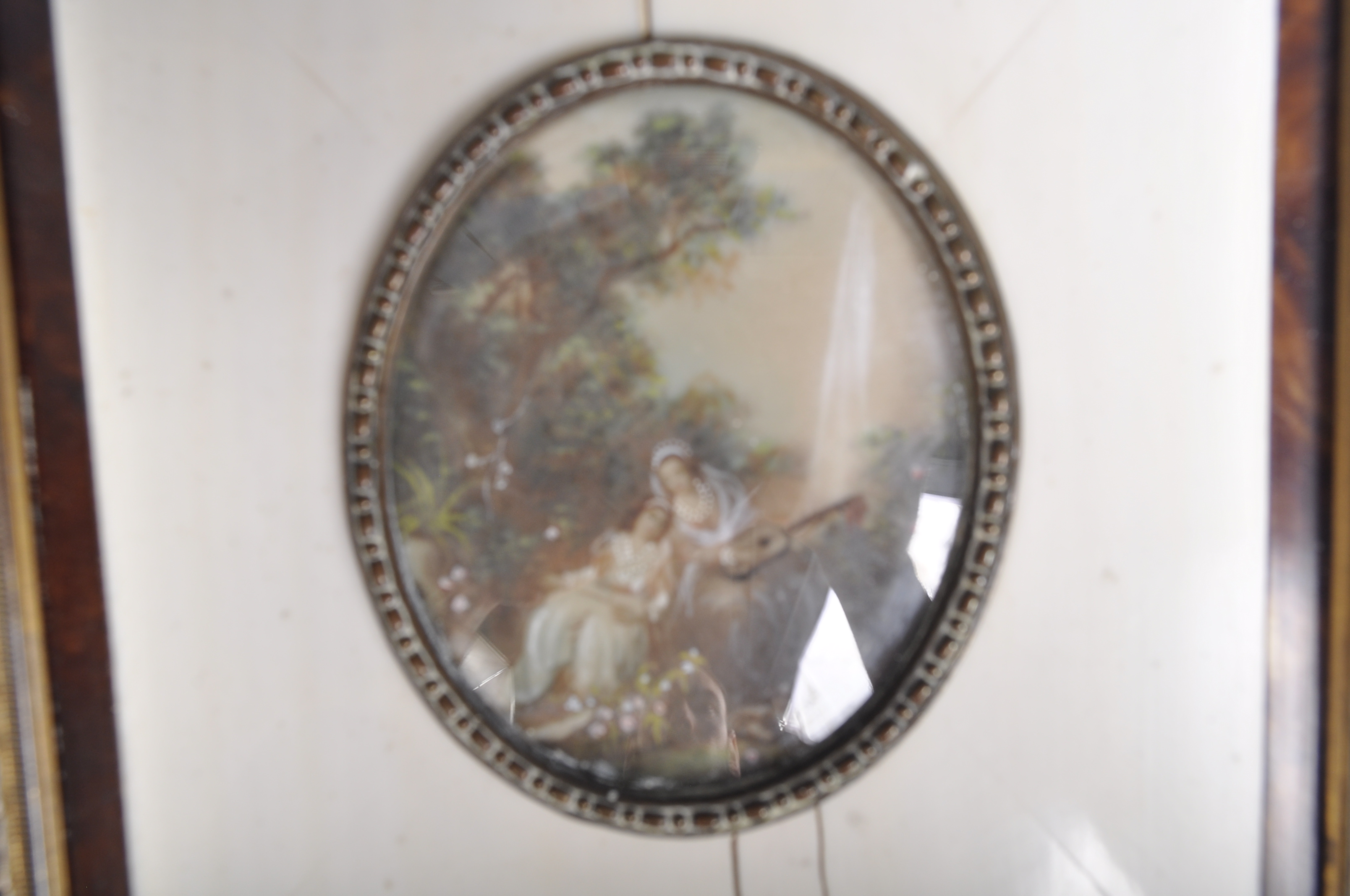 PAIR OF 19TH CENTURY FRAMED IVORY PAINTINGS - Image 4 of 7