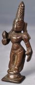 18TH CENTURY HINDU BRONZE FIGURINE OF PARVATI