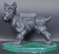 CAST IRON FULL SIZE WEST TERRIER BOOTSCRAPER