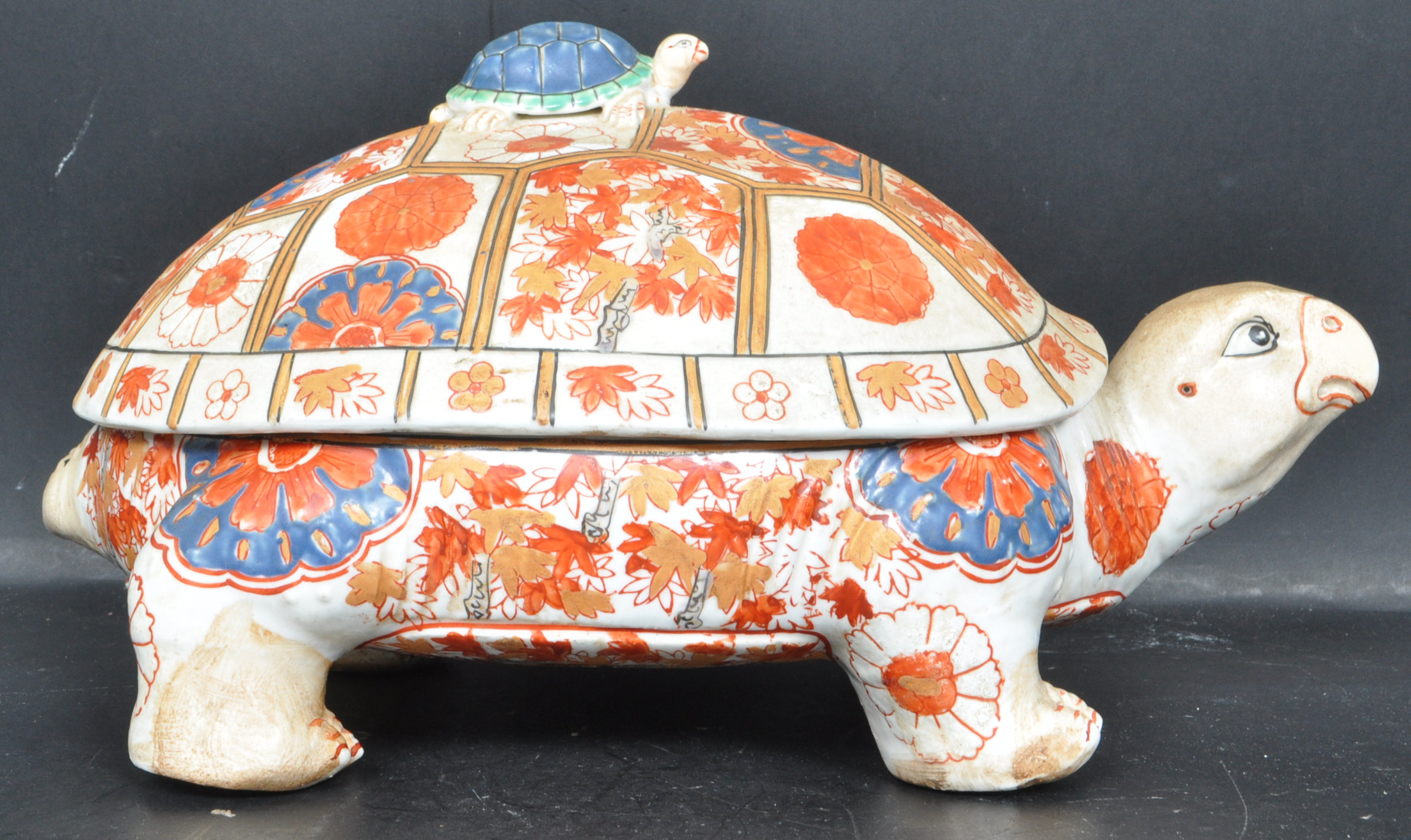 VINTAGE 20TH CENTURY JAPANESE ORIENTAL TORTOISE - Image 3 of 6