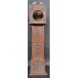 EARLY 20TH CENTURY MINIATURE GRANDFATHER CLOCK