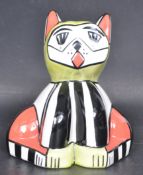 20TH CENTURY CERAMIC PORCELAIN LORNA BAILEY CAT