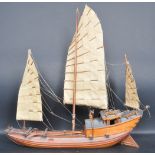 20TH CENTURY SCRATCH BUILT SAMPANS / BOAT