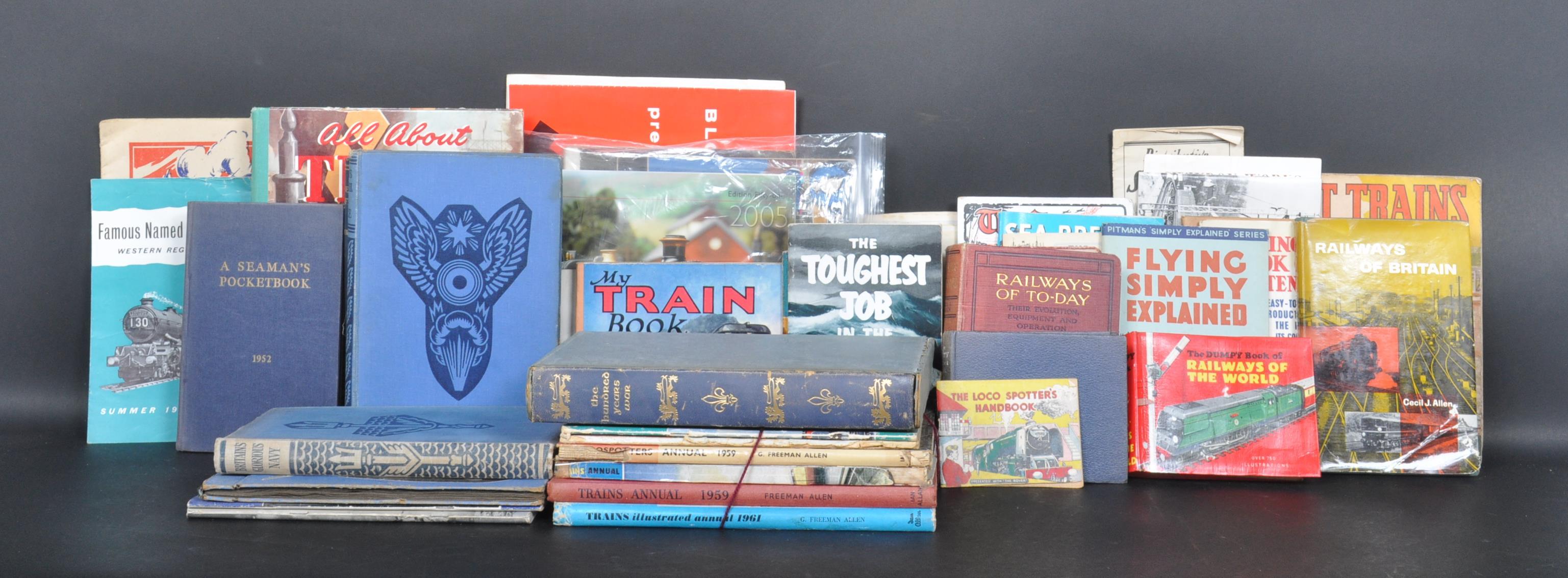 COLLECTION OF 20TH CENTURY TRANSPORT RELATED BOOKS