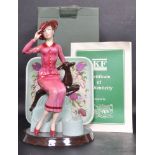 20TH CENTURY LIMITED EDITION FIGURINE OF SUSIE COOPER