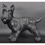 VINTAGE STYLE CAST METAL SCOTTISH TERRIER DOORSTOP