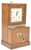 MID 20TH CENTURY CIRCA 1940S NATIONAL TIME RECORDER CO CLOCK