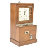 MID 20TH CENTURY CIRCA 1940S NATIONAL TIME RECORDER CO CLOCK