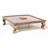 19TH CENTURY INDIAN HARDWOOD TRAY / TEA TABLE