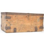 EARLY 20TH CENTURY WORKMANS TOOL PINE CHEST