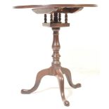 18TH CENTURY GEORGE III BIDCAGE TILT TOP TABLE