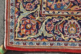 1940’S HAND WOVEN KASHAN PERSIAN ISLAMIC RUG