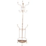 INDUSTRIAL CONTEMPORARY WROUGHTN IRON COAT STAND