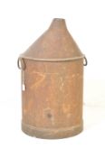 20TH CENTURY BRITISH RAILWAY METAL OIL FUEL CAN / CANISTER