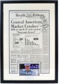 ONLY FOOLS & HORSES - ORIGINAL PROP ' MARKET CRASHES ' NEWSPAPER