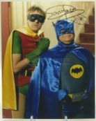 ONLY FOOLS & HORSES - BATMAN & ROBIN - DUAL SIGNED 11X14" PHOTO