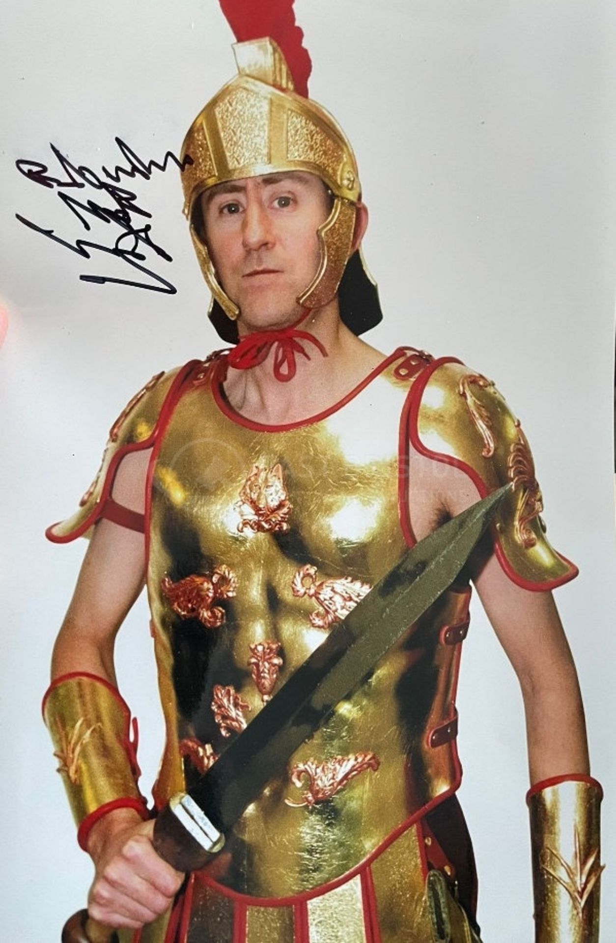 ONLY FOOLS & HORSES - NICHOLAS LYNDHURST SIGNED 8X12" COLOUR PHOTO