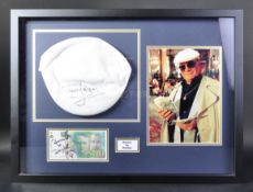 ONLY FOOLS & HORSES - IF THEY COULD SEE US NOW - SIGNED CAP & MONEY DISPLAY