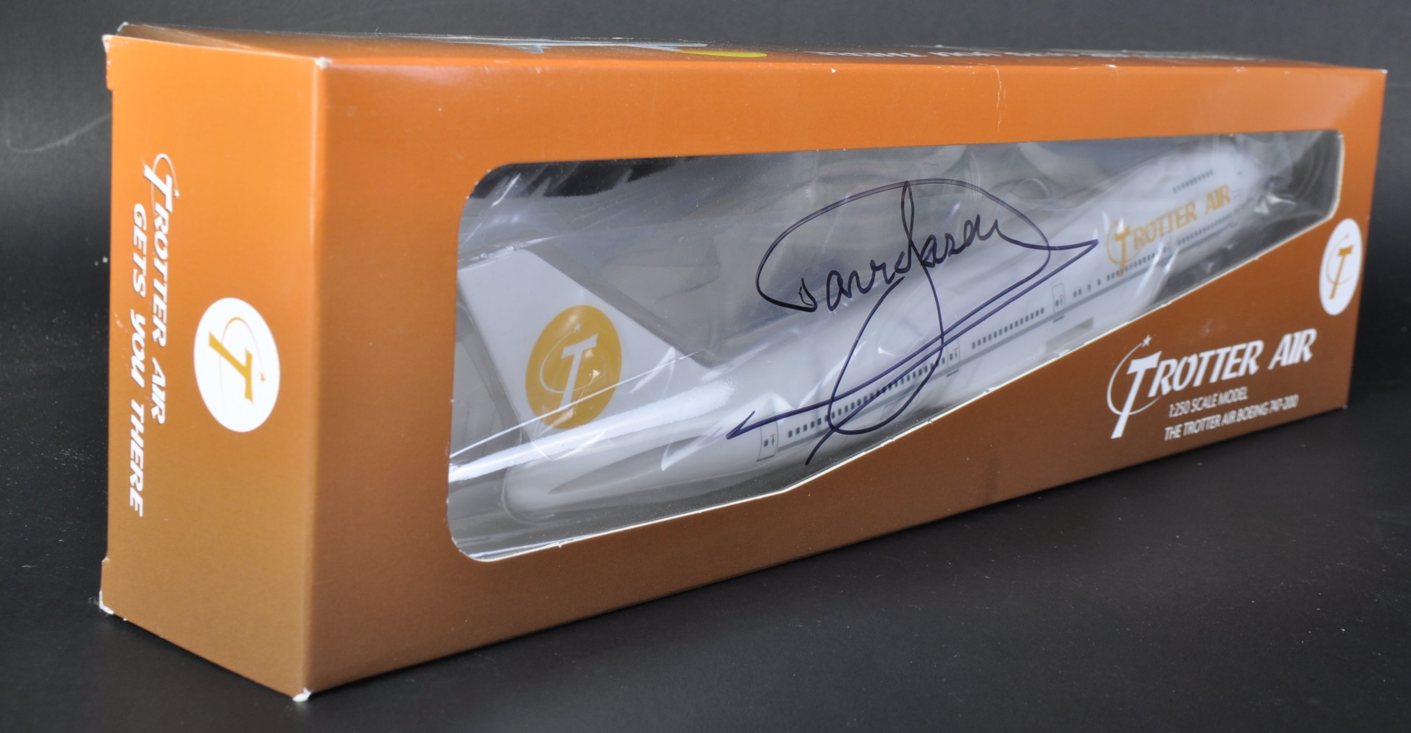 ONLY FOOLS & HORSES - TROTTER AIR DIECAST MODEL - DAVID JASON SIGNED - Image 3 of 6