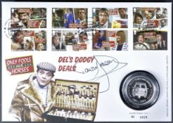 ONLY FOOLS & HORSES - ROYAL MAIL - DAVID JASON SIGNED PROOF COIN