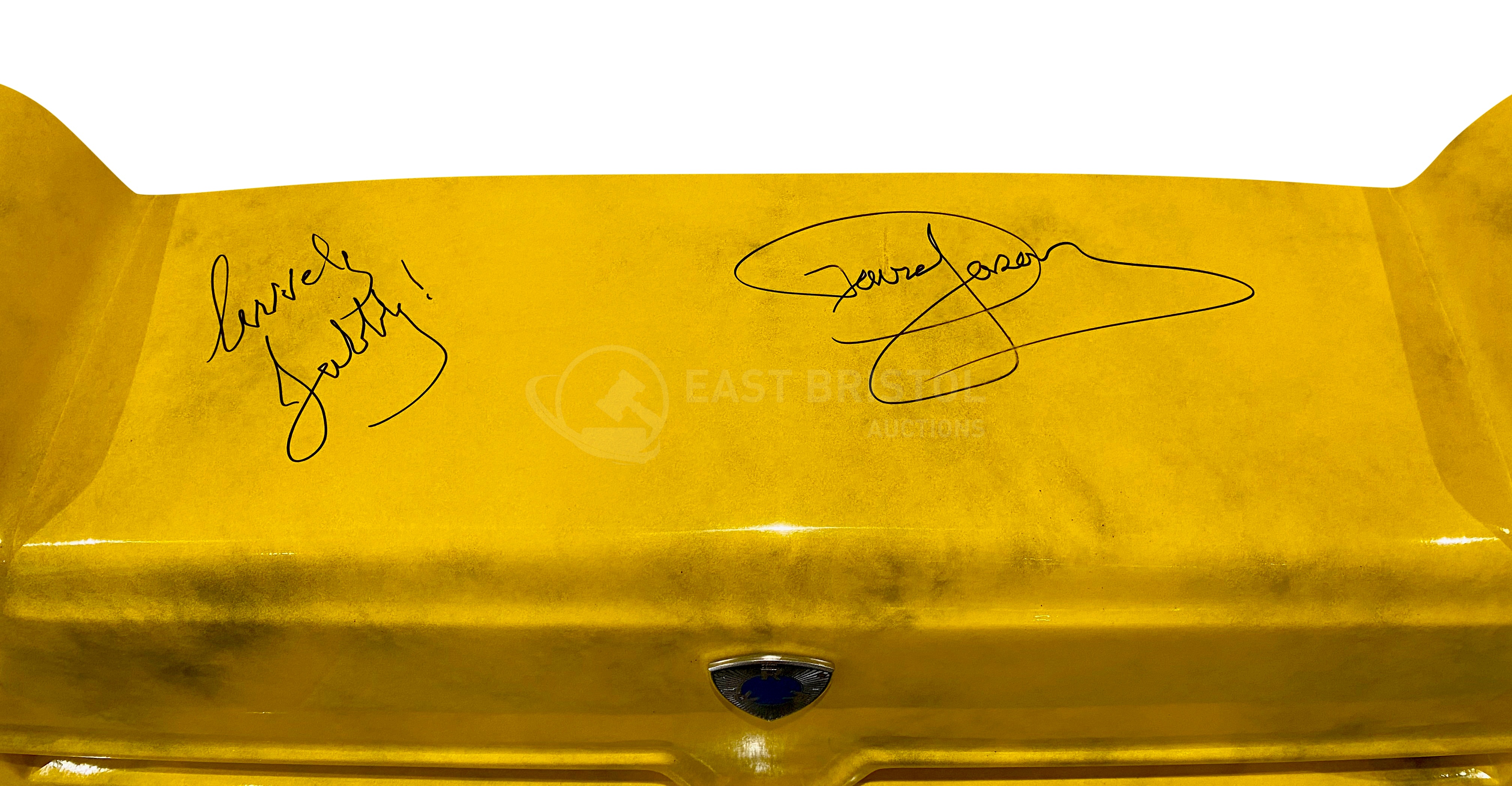 ONLY FOOLS & HORSES - TROTTER VAN FRONT END - SIGNED BY DAVID JASON - Image 2 of 7