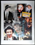 ONLY FOOLS & HORSES - PATRICK MURRAY - MICKEY PEARCE SIGNED 16X12"