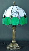 ONLY FOOLS & HORSES - TIFFANY STYLE LAMP FROM THE TROTTER FLAT - SIGNED