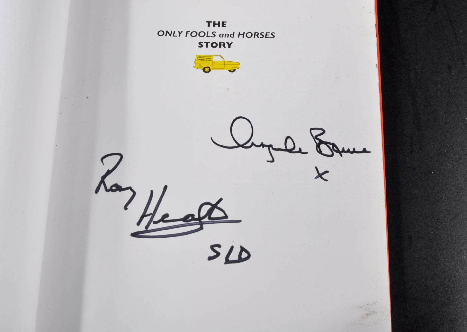 ONLY FOOLS & HORSES - THE STORY -SIGNED BOOK - Image 2 of 3