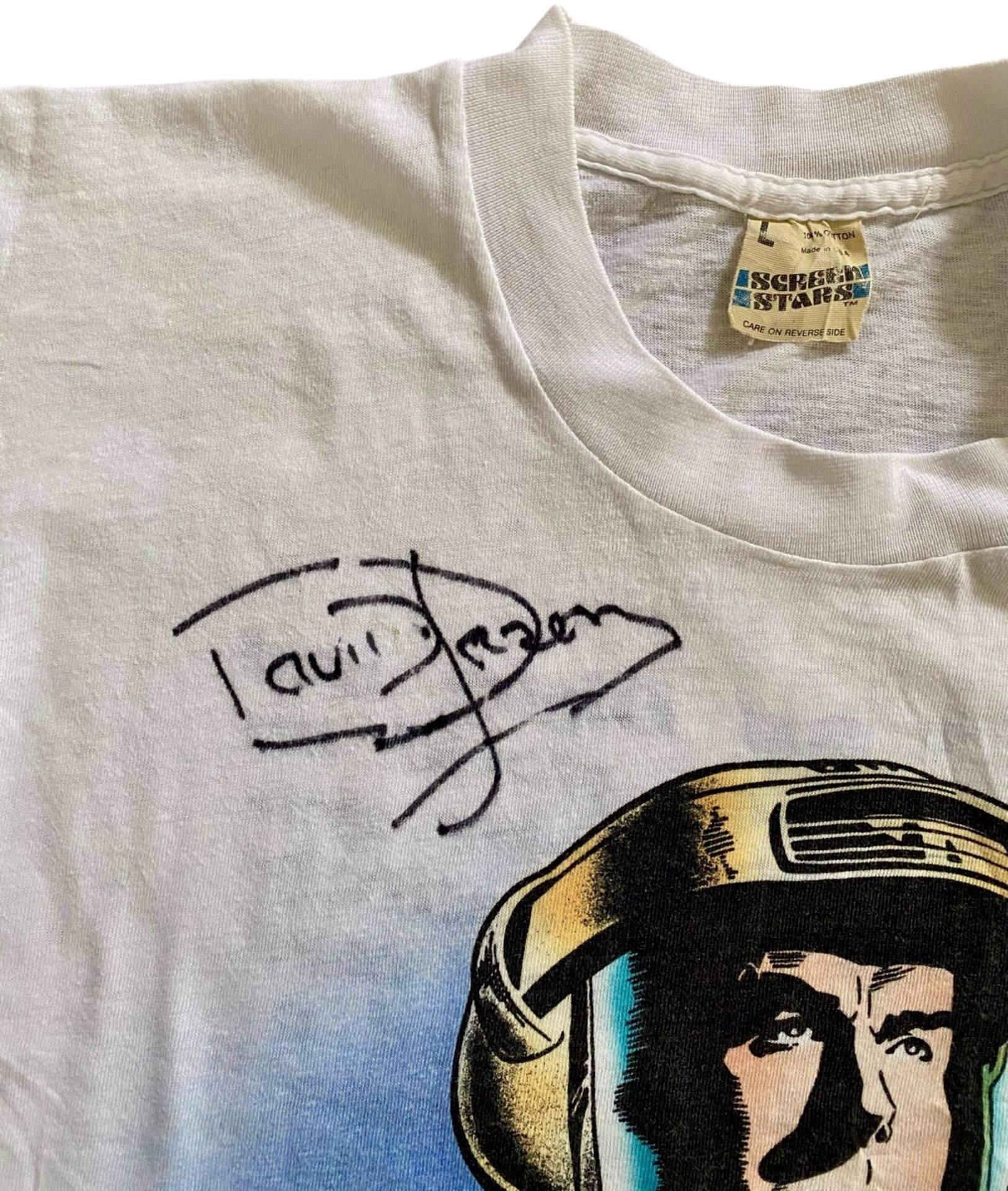 ONLY FOOLS & HORSES - RODNEY ' DAN DARE ' SIGNED SHIRT - Image 4 of 5