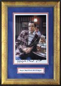 ONLY FOOLS & HORSES - ROGER LLOYD PACK - TRIGGER - SIGNED PHOTO