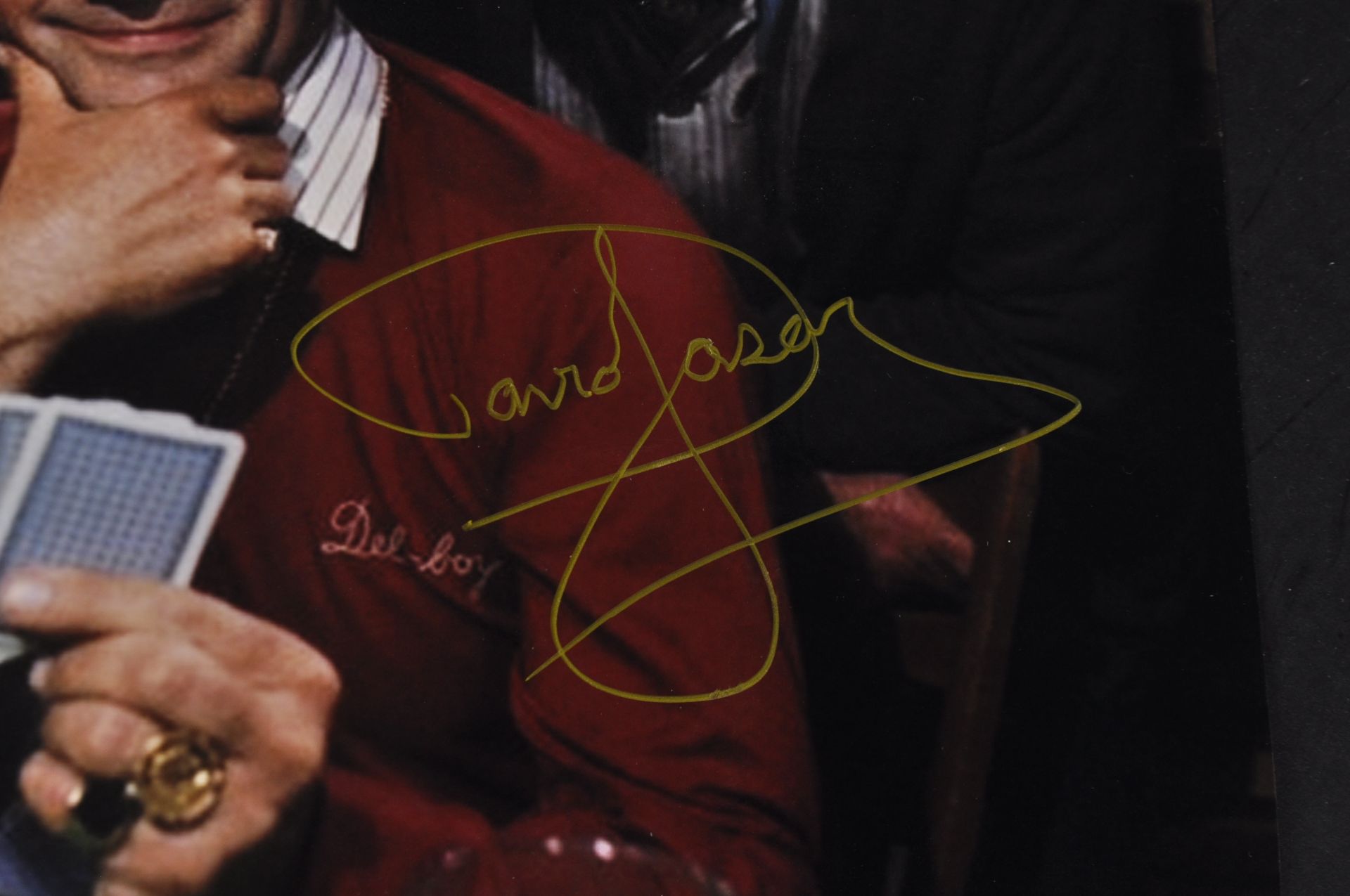 ONLY FOOLS & HORSES - A LOSING STREAK - DAVID JASON SIGNED 16X12" PHOTO - Image 2 of 2